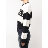 LITERALLYボーダーショートニットトップス | GYDA | 詳細画像16 