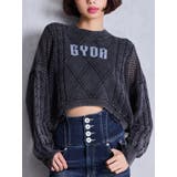 GYDA damage processing ニットトップス | GYDA | 詳細画像1