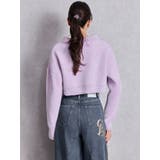 Richest ラメベロアモールショートニットトップス | GYDA | 詳細画像13 