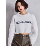 Richest ラメベロアモールショートニットトップス | GYDA | 詳細画像2 