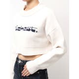 Richest ラメベロアモールショートニットトップス | GYDA | 詳細画像23 