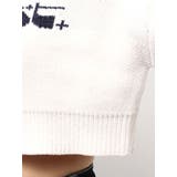 Richest ラメベロアモールショートニットトップス | GYDA | 詳細画像24 