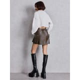 Richest ラメベロアモールショートニットトップス | GYDA | 詳細画像7 