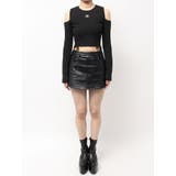 Symmetry GYDAフロントレースアップニットトップス | GYDA | 詳細画像17 