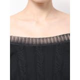 オフショルブリーチニットトップス | GYDA | 詳細画像14