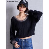 オフショルブリーチニットトップス | GYDA | 詳細画像2