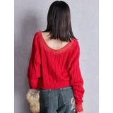 オフショルブリーチニットトップス | GYDA | 詳細画像8