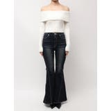 mix materialオフショルニットトップス | GYDA | 詳細画像22 