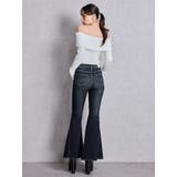 mix materialオフショルニットトップス | GYDA | 詳細画像6 