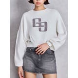 オフホワイト | GGインターシャニットトップス | GYDA