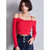 カシュクールデザインオフショルトップス | GYDA | 詳細画像10