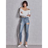 カシュクールデザインオフショルトップス | GYDA | 詳細画像14