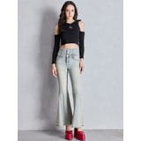 GGフードショルダーオープンデザインショートトップス | GYDA | 詳細画像16 