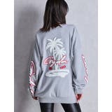 palm tree Gydies Lovingサガラスウェットトップス | GYDA | 詳細画像12