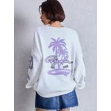 palm tree Gydies Lovingサガラスウェットトップス | GYDA | 詳細画像4