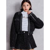 Felicity MIX material patchトップス | GYDA | 詳細画像5 