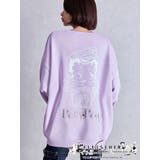 パープル | BETTY×GYDA GLITTER embroideryプルオーバー | GYDA