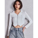 GYDA hologram ZIPトップス | GYDA | 詳細画像6