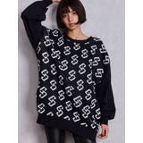 【SHOPLIST限定】GGニットドッキングスウェットトップス | GYDA | 詳細画像2 