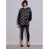 【SHOPLIST限定】GGニットドッキングスウェットトップス | GYDA | 詳細画像4 