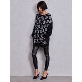 【SHOPLIST限定】GGニットドッキングスウェットトップス | GYDA | 詳細画像5 