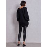 【SHOPLIST限定】GGニットドッキングスウェットトップス | GYDA | 詳細画像6 