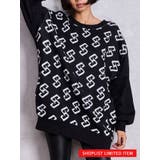 ブラック | 【SHOPLIST限定】GGニットドッキングスウェットトップス | GYDA