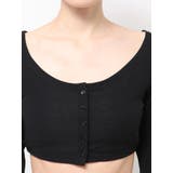 シアーショートトップス | GYDA | 詳細画像14