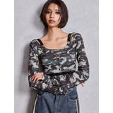 シアーショートトップス | GYDA | 詳細画像2