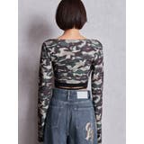 シアーショートトップス | GYDA | 詳細画像3