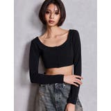 シアーショートトップス | GYDA | 詳細画像6