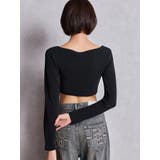 シアーショートトップス | GYDA | 詳細画像7