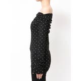 ドットパターンオフショルトップス | GYDA | 詳細画像11 