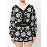 アーガイルニットカーディガン | GYDA | 詳細画像10