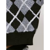 アーガイルニットカーディガン | GYDA | 詳細画像15