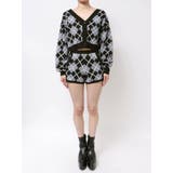 アーガイルニットカーディガン | GYDA | 詳細画像17