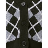 アーガイルニットカーディガン | GYDA | 詳細画像19