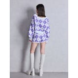 アーガイルニットカーディガン | GYDA | 詳細画像4