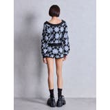 アーガイルニットカーディガン | GYDA | 詳細画像9