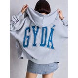 グレー | GYDA LOOSEスウェットZIP UPパーカー | GYDA