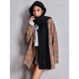 ラメmaterialチェスターコート | GYDA | 詳細画像8 