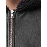 Hoodie Fake Leatherコート | GYDA | 詳細画像27 