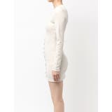 フロントレースアップタイトミニワンピース | GYDA | 詳細画像12 