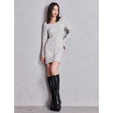 フロントレースアップタイトミニワンピース | GYDA | 詳細画像9 