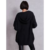 ランダムリブGG HOODIEニットチュニック | GYDA | 詳細画像11