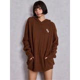 ランダムリブGG HOODIEニットチュニック | GYDA | 詳細画像14