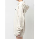 ランダムリブGG HOODIEニットチュニック | GYDA | 詳細画像20