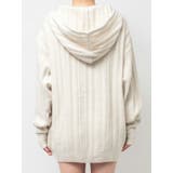 ランダムリブGG HOODIEニットチュニック | GYDA | 詳細画像21