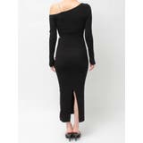 GG CHAIN LEFT OPEN LONGニットワンピース | GYDA | 詳細画像11 