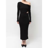 GG CHAIN LEFT OPEN LONGニットワンピース | GYDA | 詳細画像16 